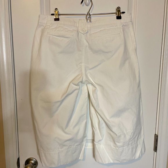 Duck Head White Cotton Khaki Bermuda Shorts - Picture 6 of 6